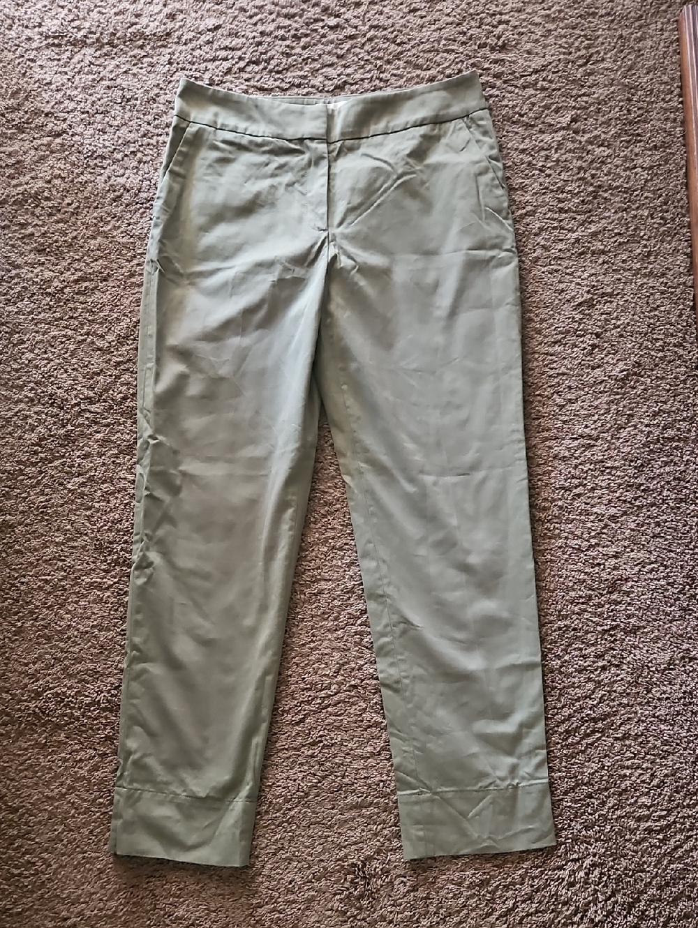 Sezane Milo Trousers Khaki - Size 6 (38)